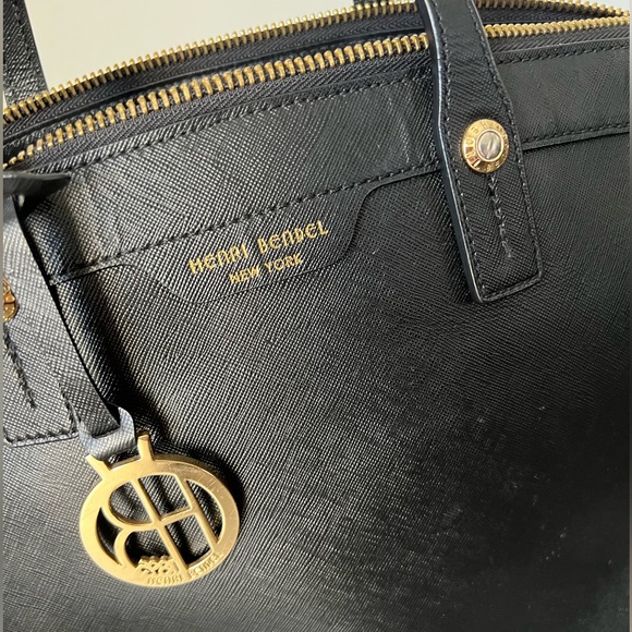Henri Bendel Black Satchel - Picture 4 of 5